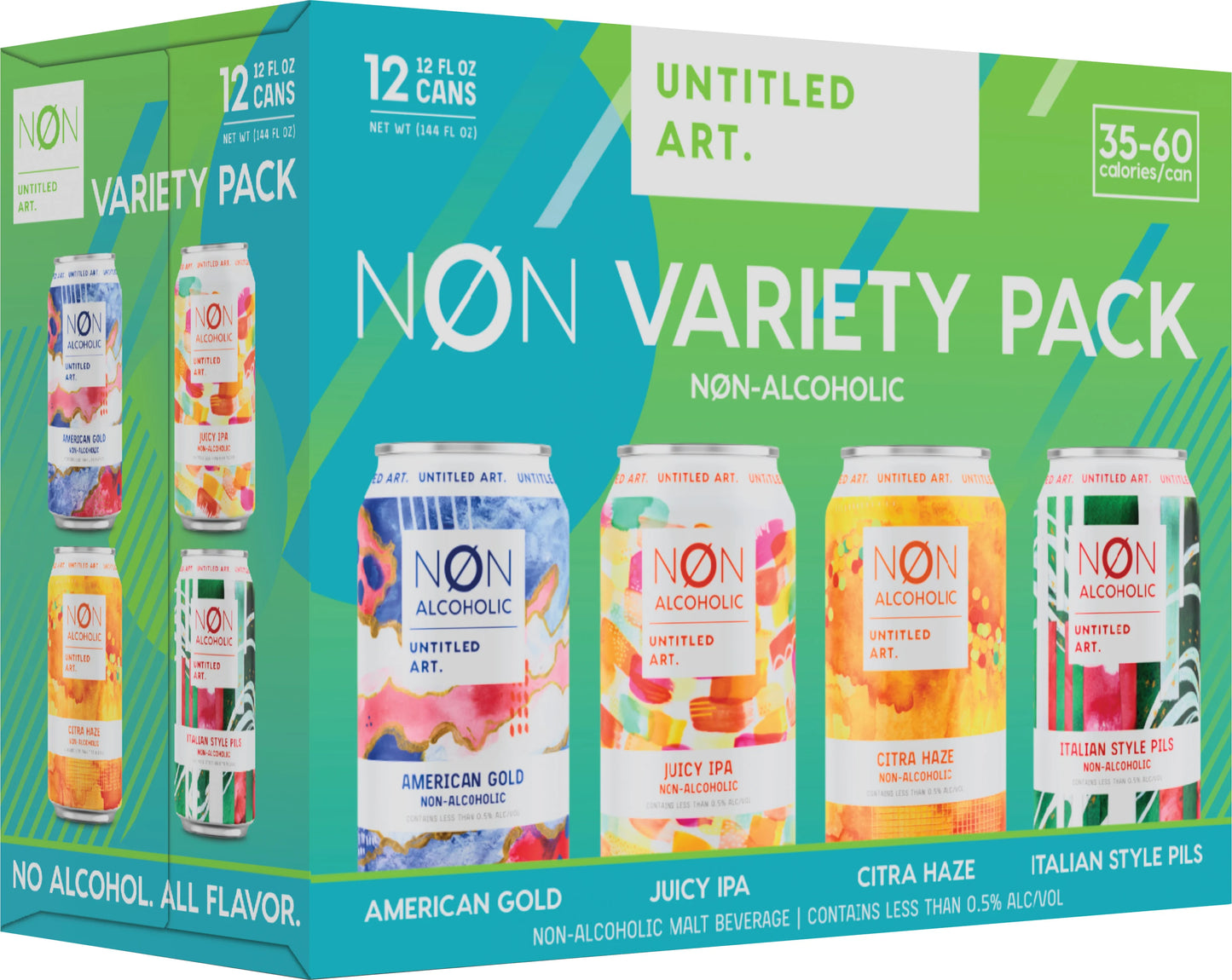 Untitled Art Variety Pack 12pk Cans (Non-Alcoholic)