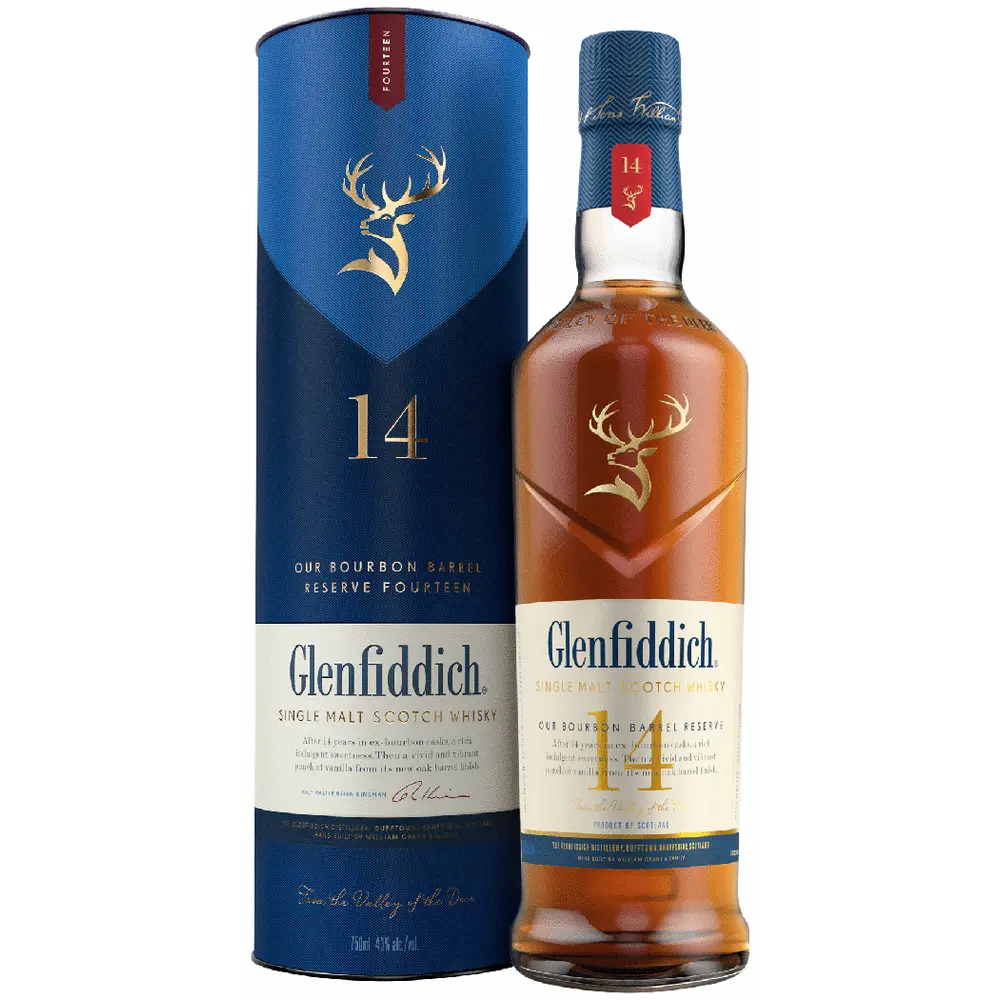 Glenfiddich 14yr Bourbon Barrel Reserve 750ml