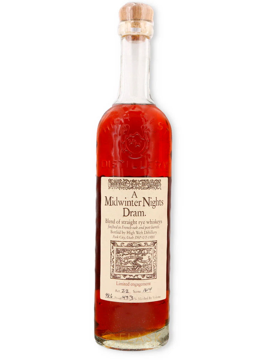High West Midwinter Night's Dram Rye Whiskey 750ml