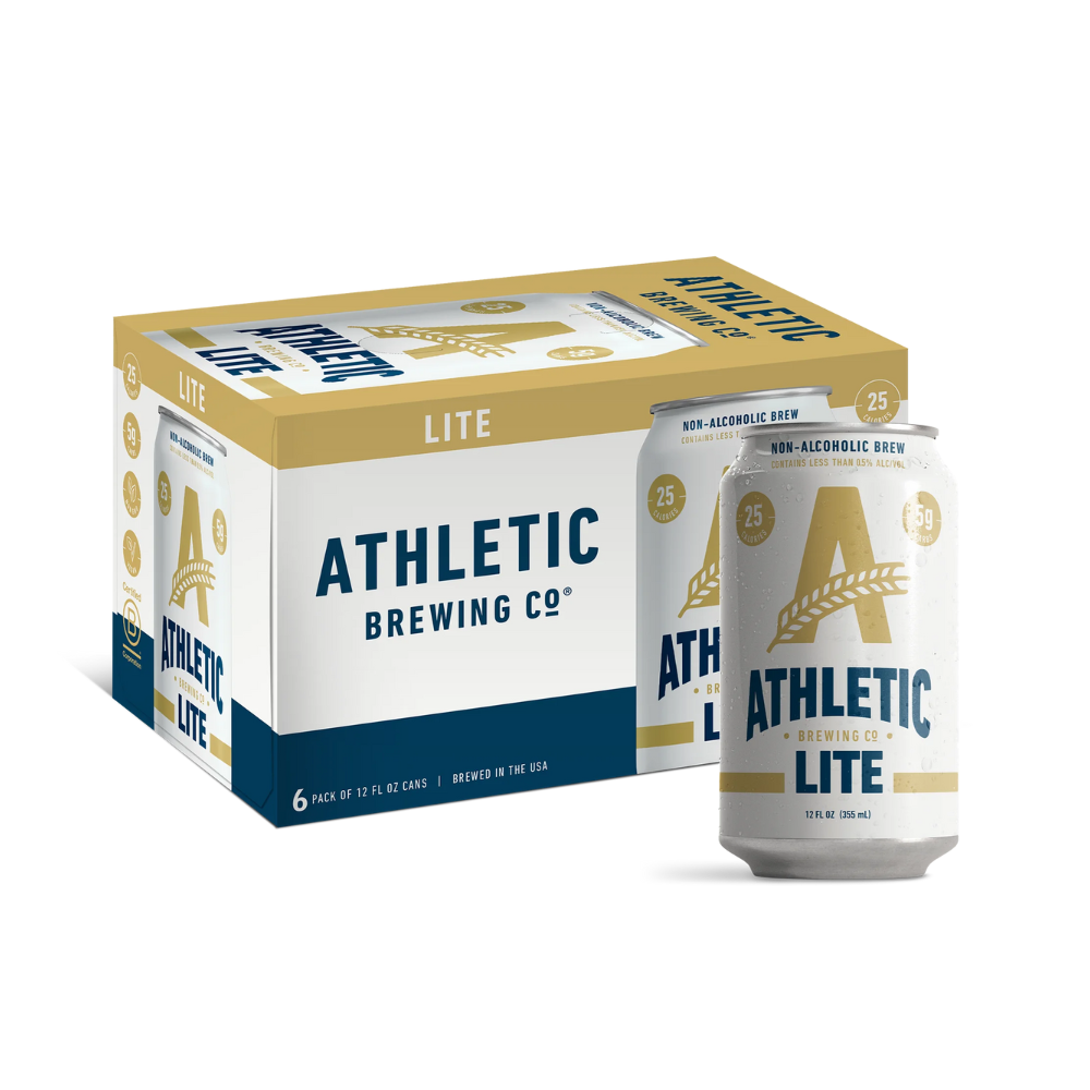 ATHLETIC BREWING LITE NA BEER 6PK
