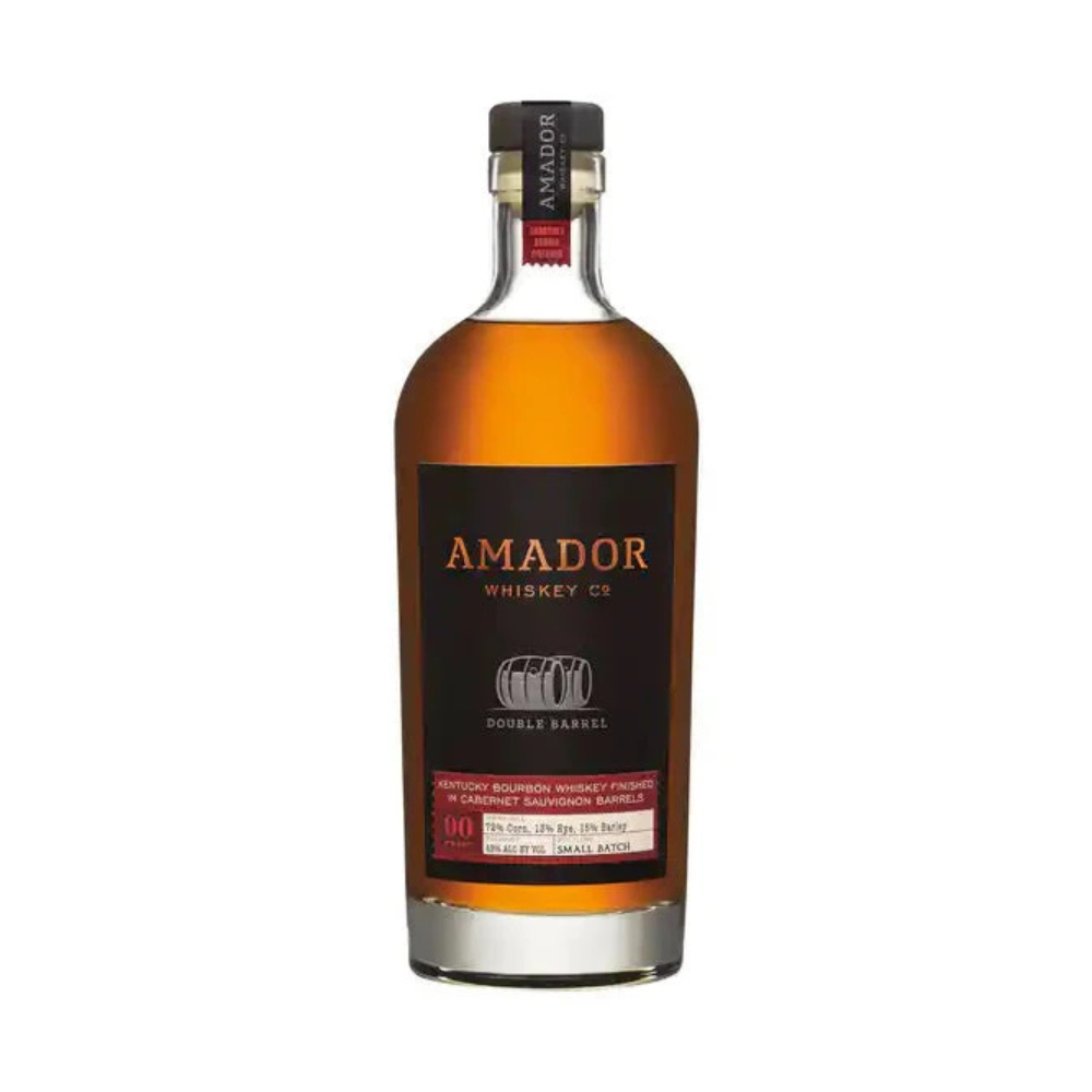 Amador Whiskey Co. - Double Barrel Bourbon Finished in Cabernet Casks, Batch 1
