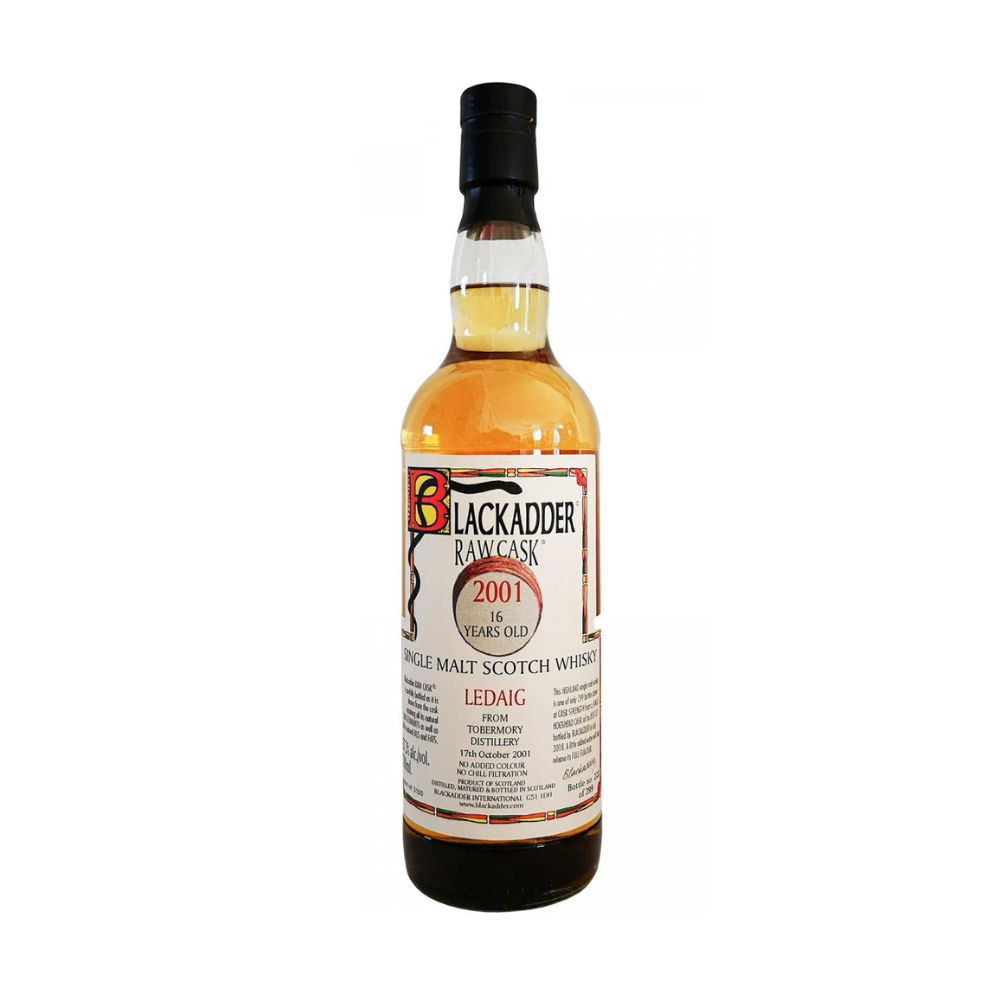 BLACKADDER LEDAIG RAW CASK 16YR SINGLE MALT SCOTCH