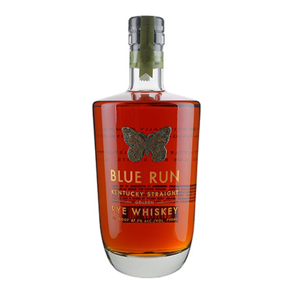 BLUE RUN HIGH RYE BOURBON 111 PROOF