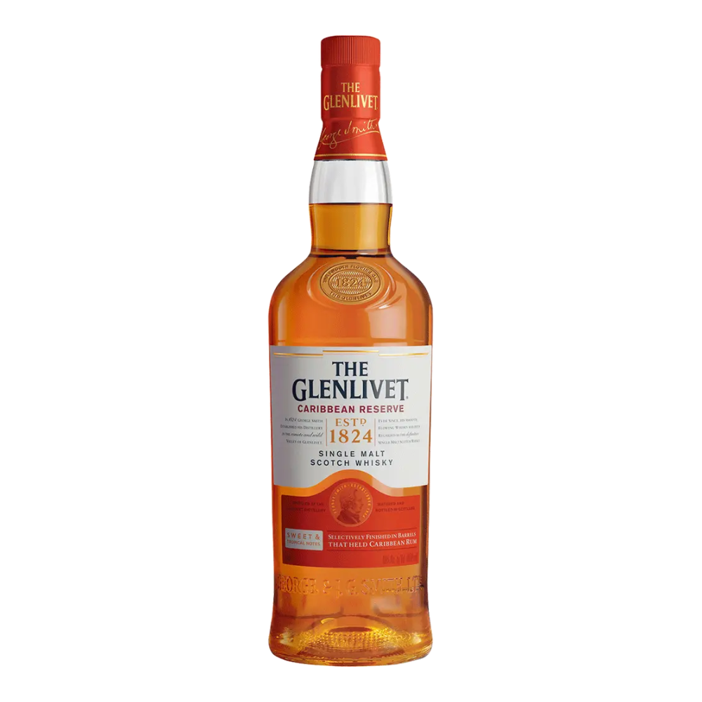 GLENLIVET CARIBBEAN RESERVE SCOTCH