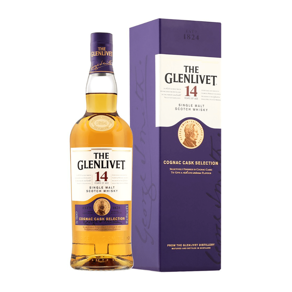 Glenlivet - 14yr Cognac Cask Single Malt Scotch