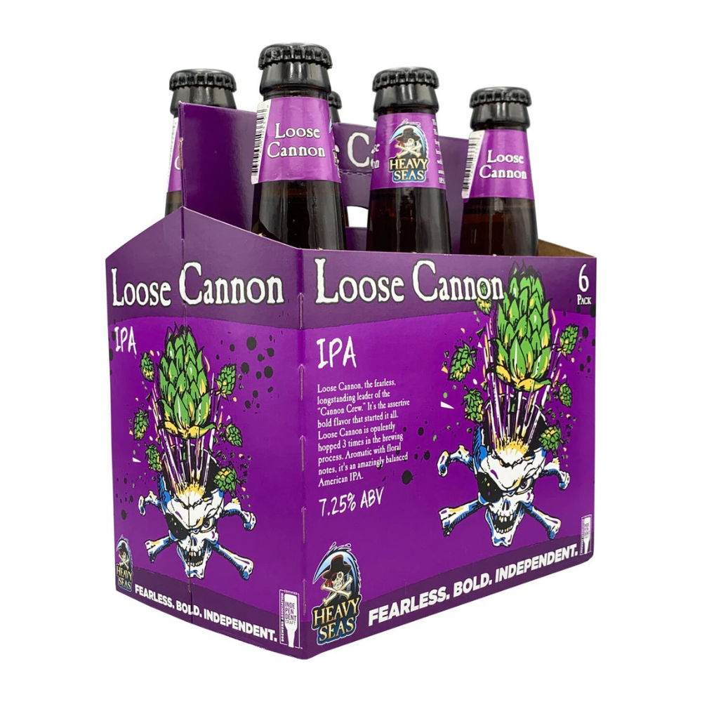 HEAVY SEAS LOOSE CANNON IPA 6PK BOTTLES