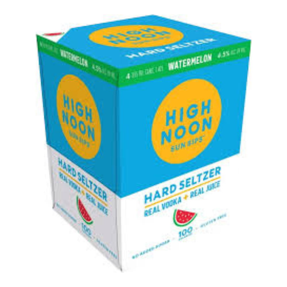 High Noon - Sun Sips Watermelon Vodka & Soda (4 pack cans)