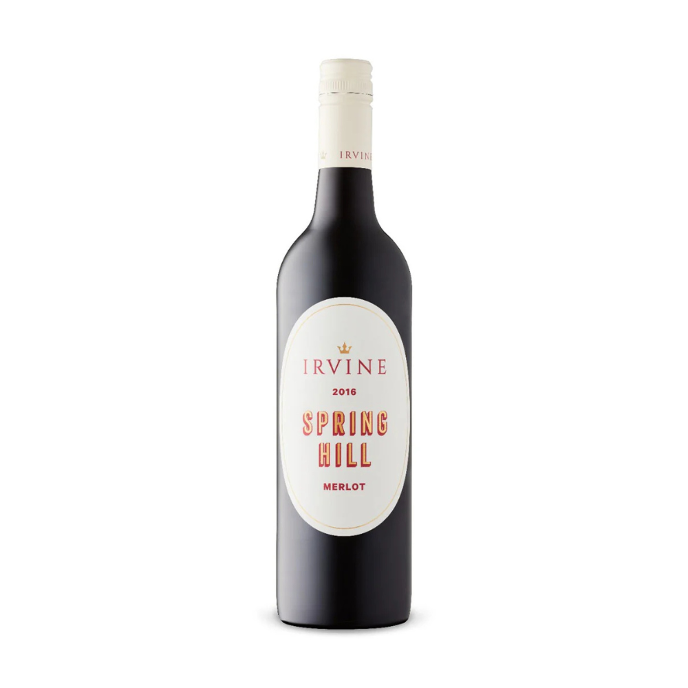 Irvine Wines Spring Hill Merlot 2016