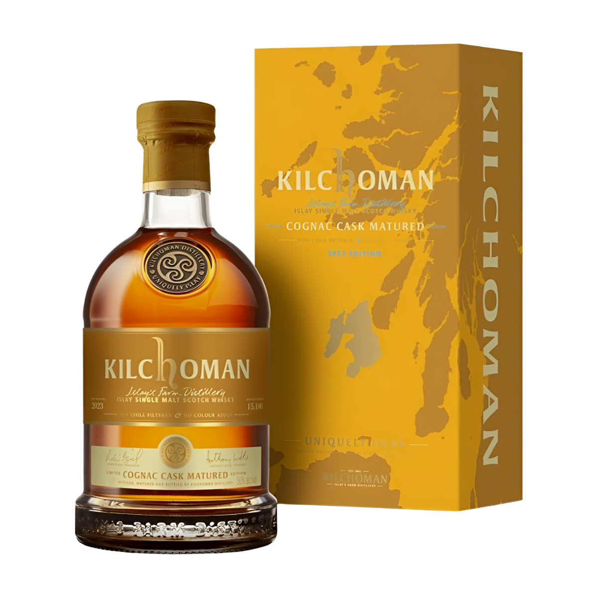 KILCHOMAN COGNAC CASK FINISH 100 PROOF