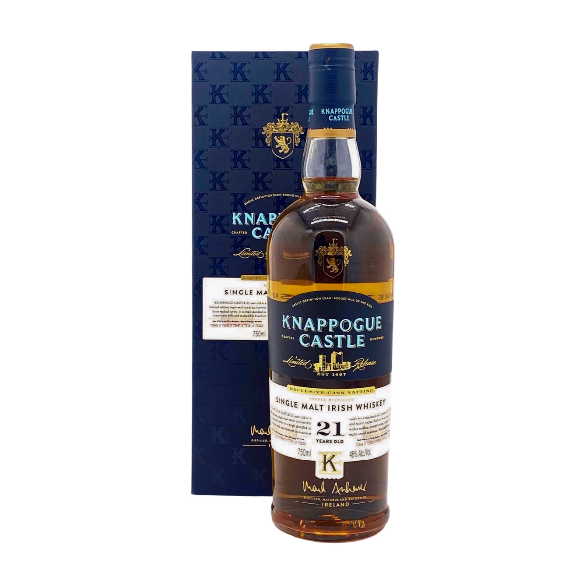 KNAPPOGUE CASTLE 21YR SINGLE MALT