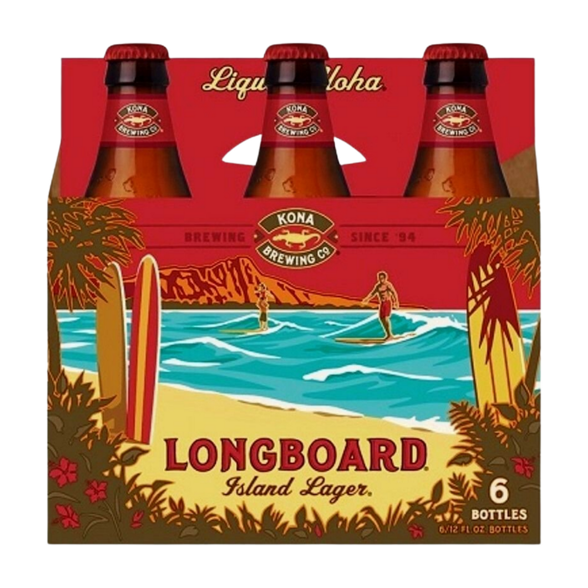 KONA LONGBOARD LAGER 6PK