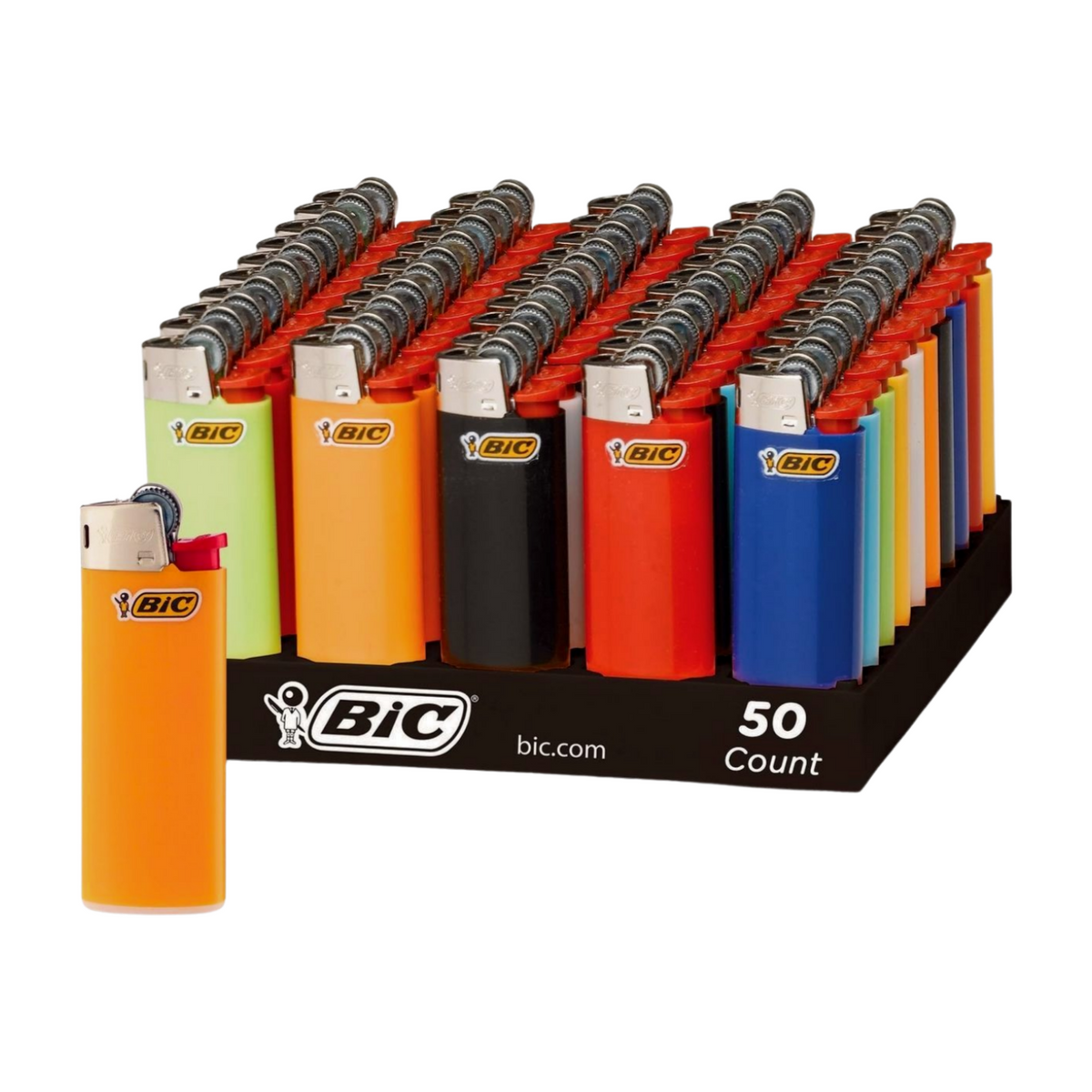 LM BIC LIGHTER 50 CT CHILD GUARD