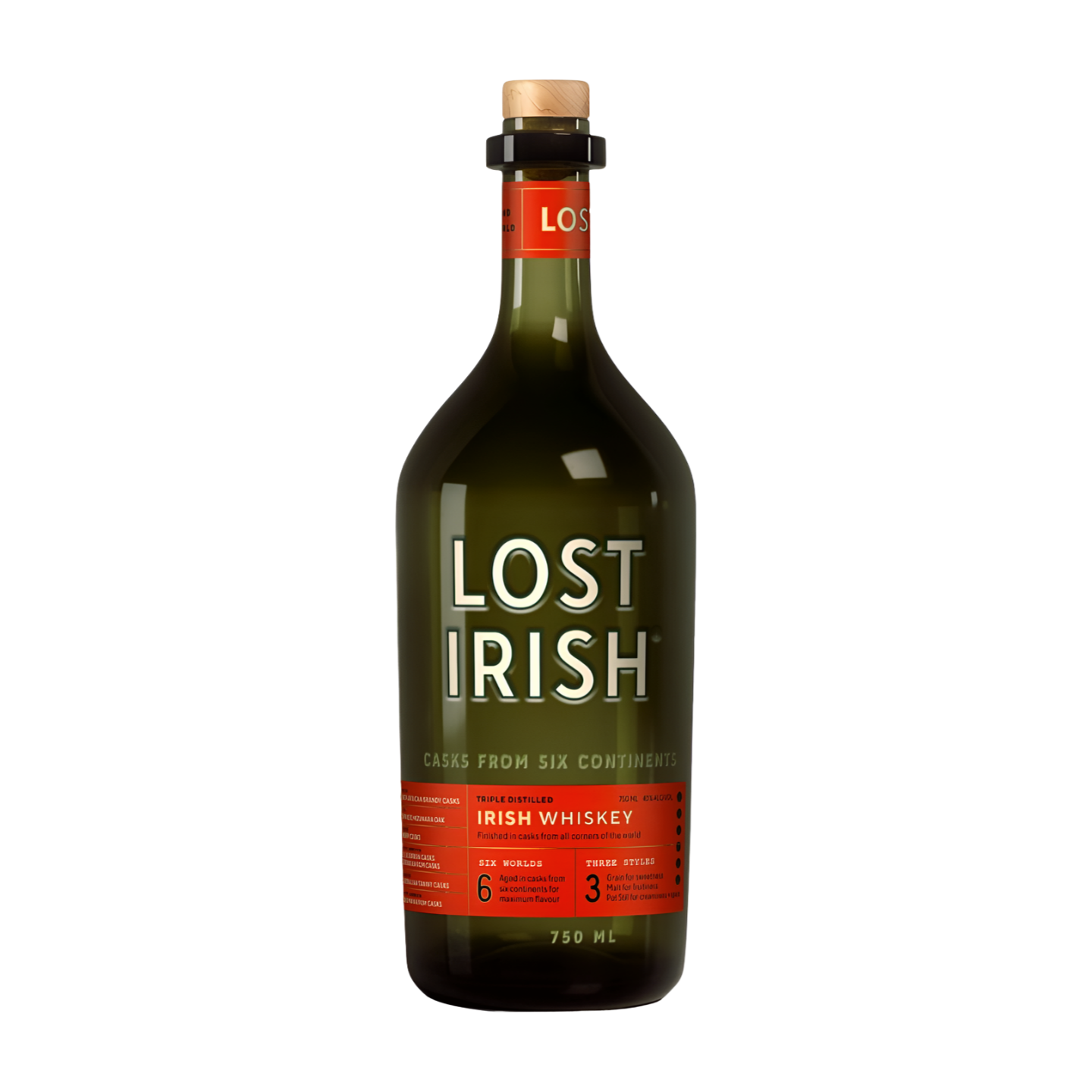 Lost Irish Irish Whiskey 750ml