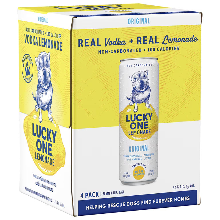 Lucky One Vodka Lemonade 4pk Cans
