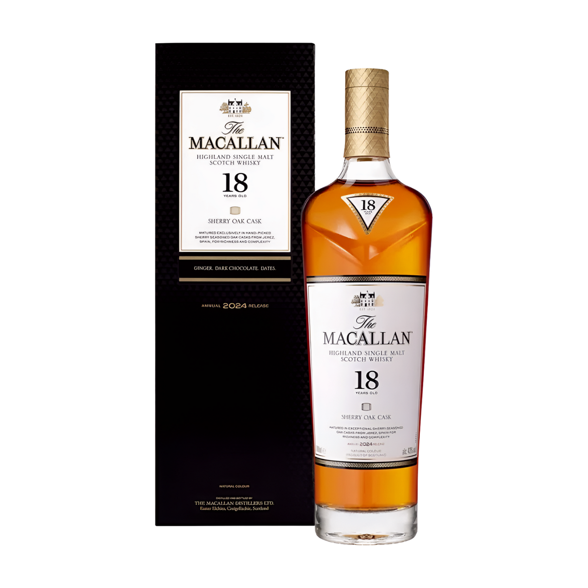 MACALLAN 18YR SHERRY OAK