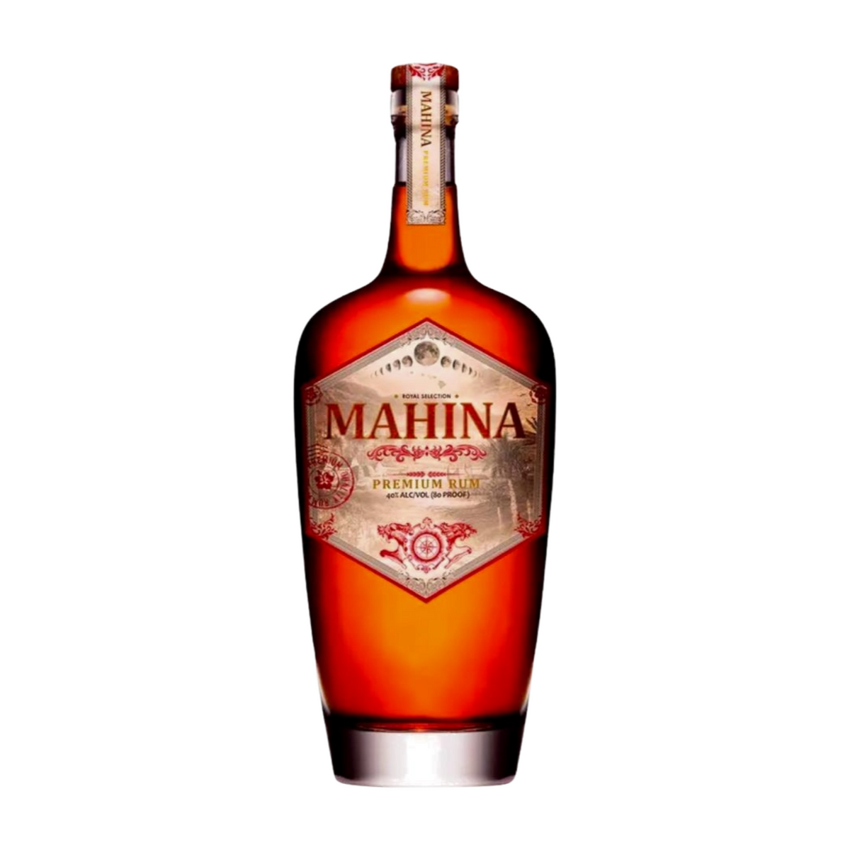 MAHINA HAWAIIAN RUM 750ML
