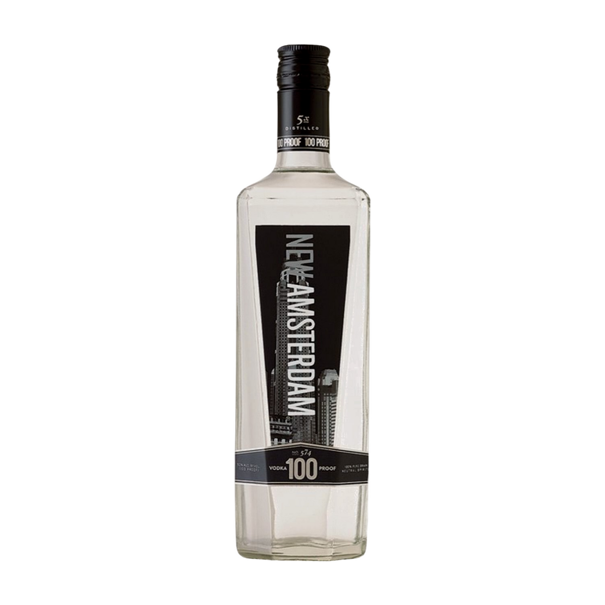 NEW AMSTERDAM 100 PROOF VODKA 750ML
