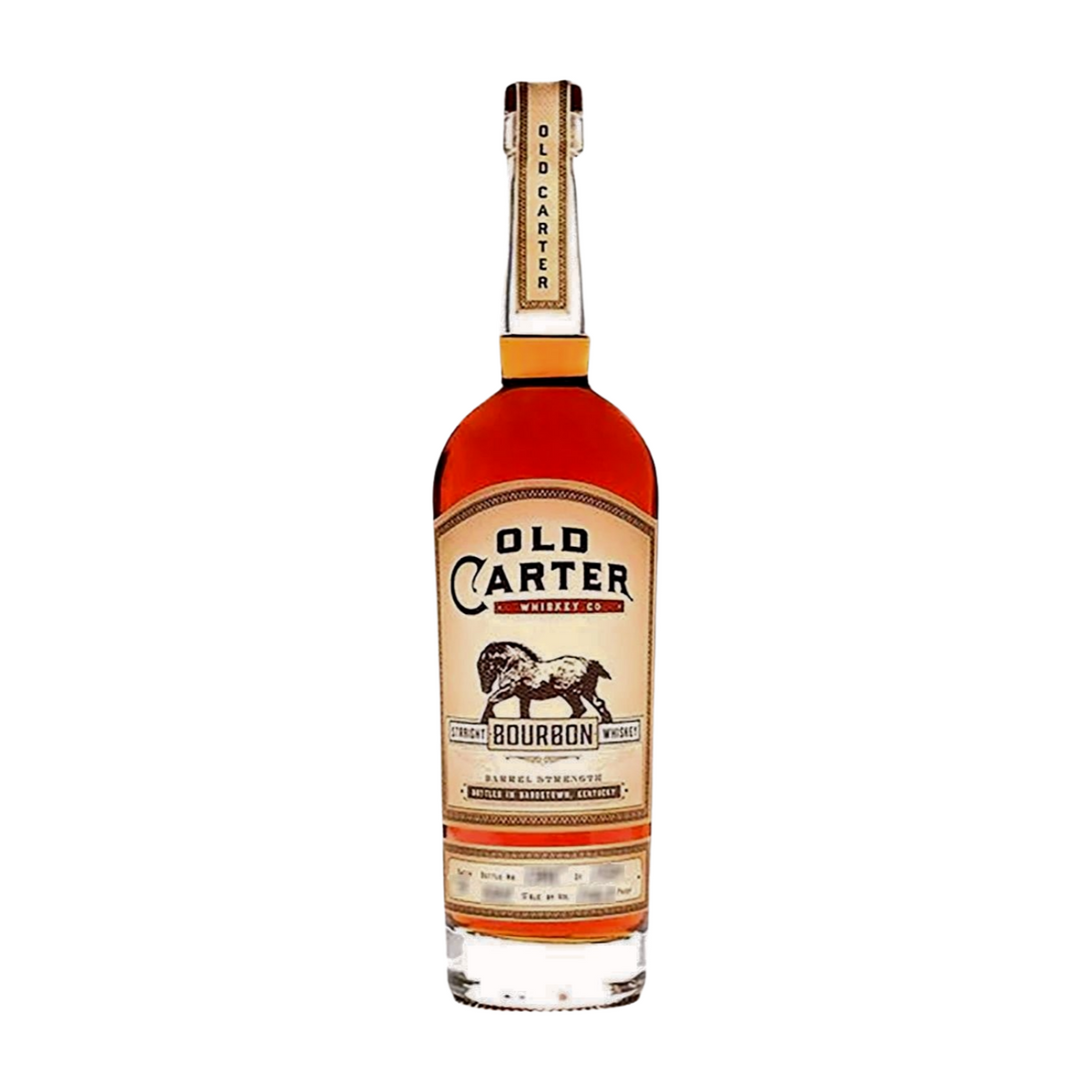 OLD CARTER STRAIGHT WHISKEY #12 133.3PF