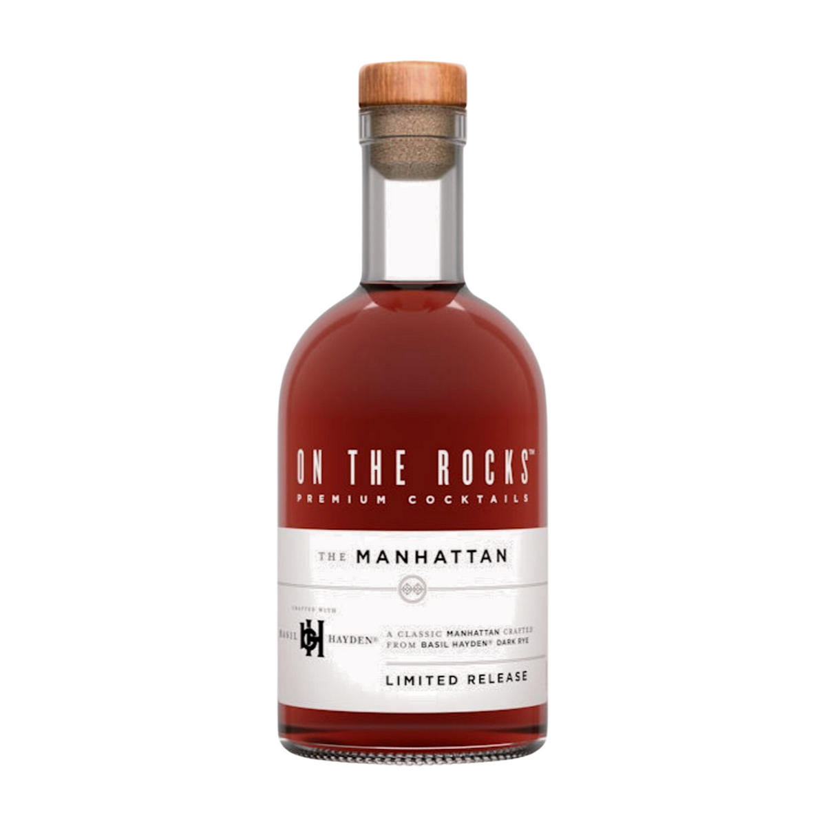 ON THE ROCKS THE MANHATTAN BASIL HAYDEN