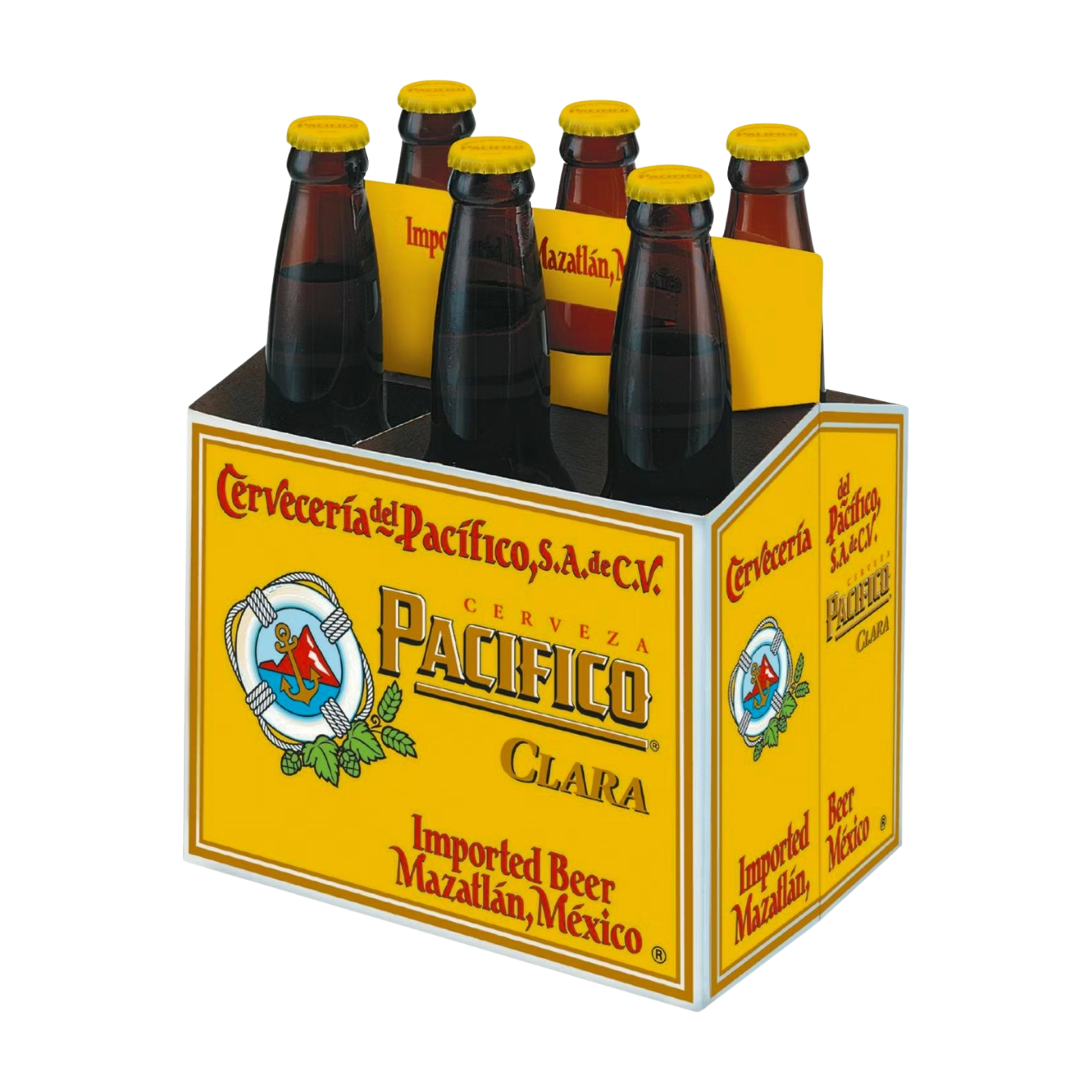 Pacifico 6pk Bottles