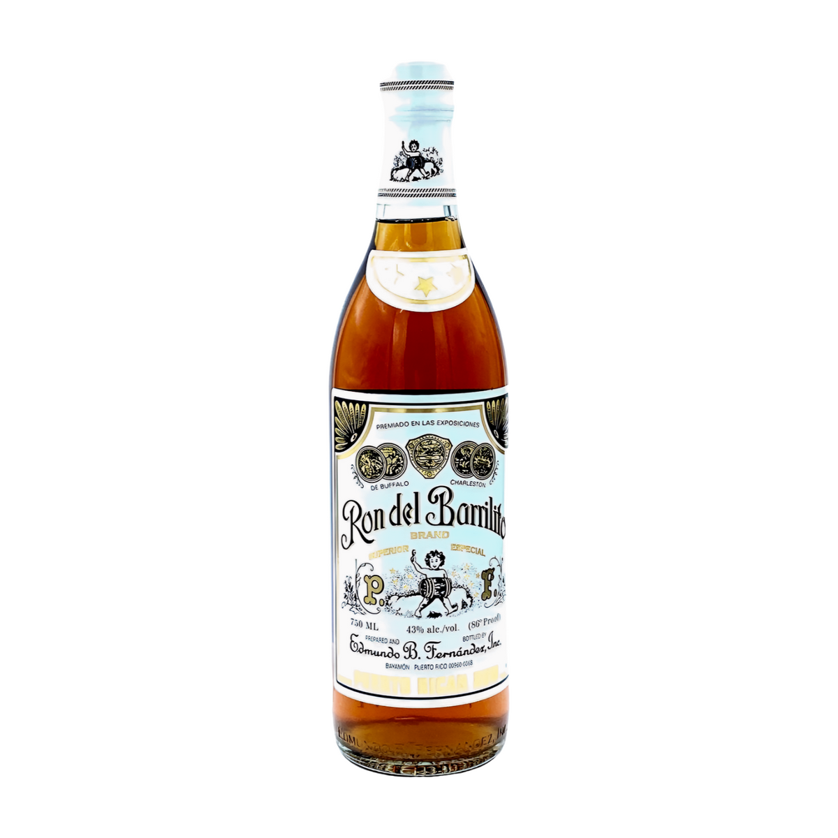 RON DEL BARRILITO 3-STAR RUM