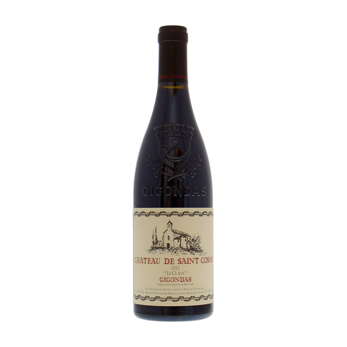 SAINT COSME GIGONDAS "LE CLAUX" 2012