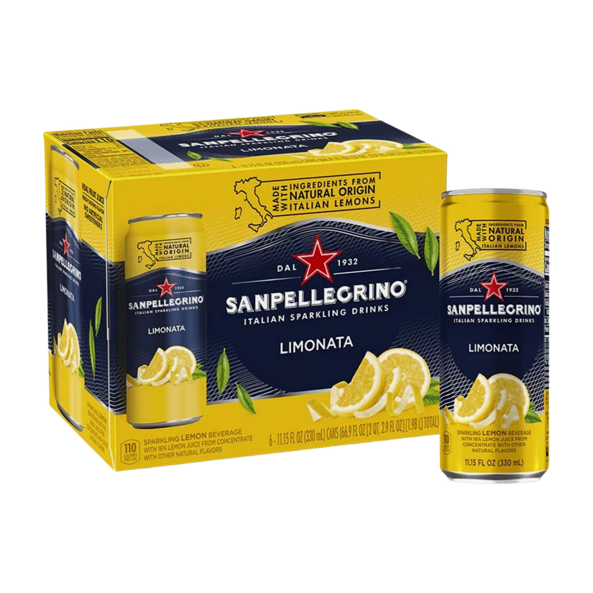 SAN PELLEGRINO LIMONATA 6 PK