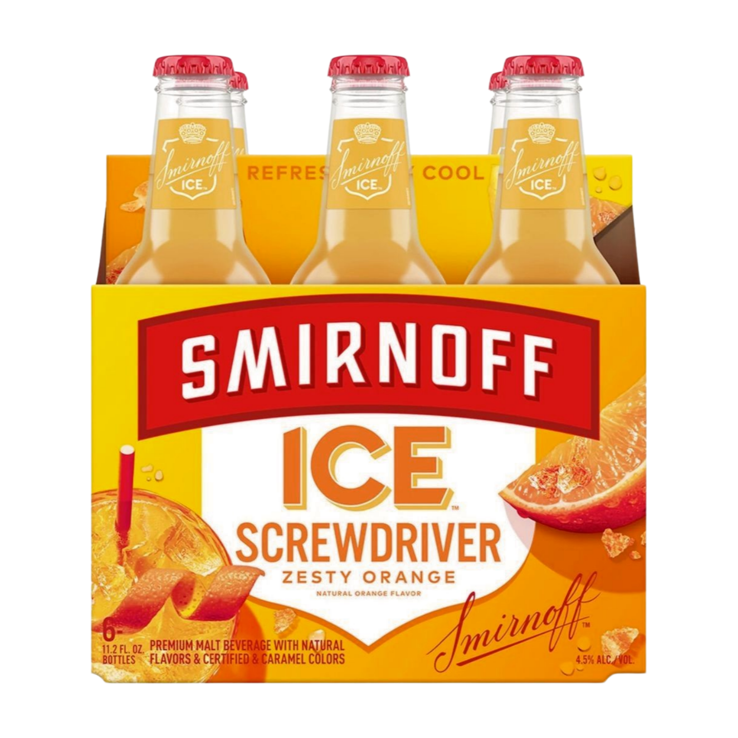 Smirnoff Ice Screwdriver 6pk Bottles