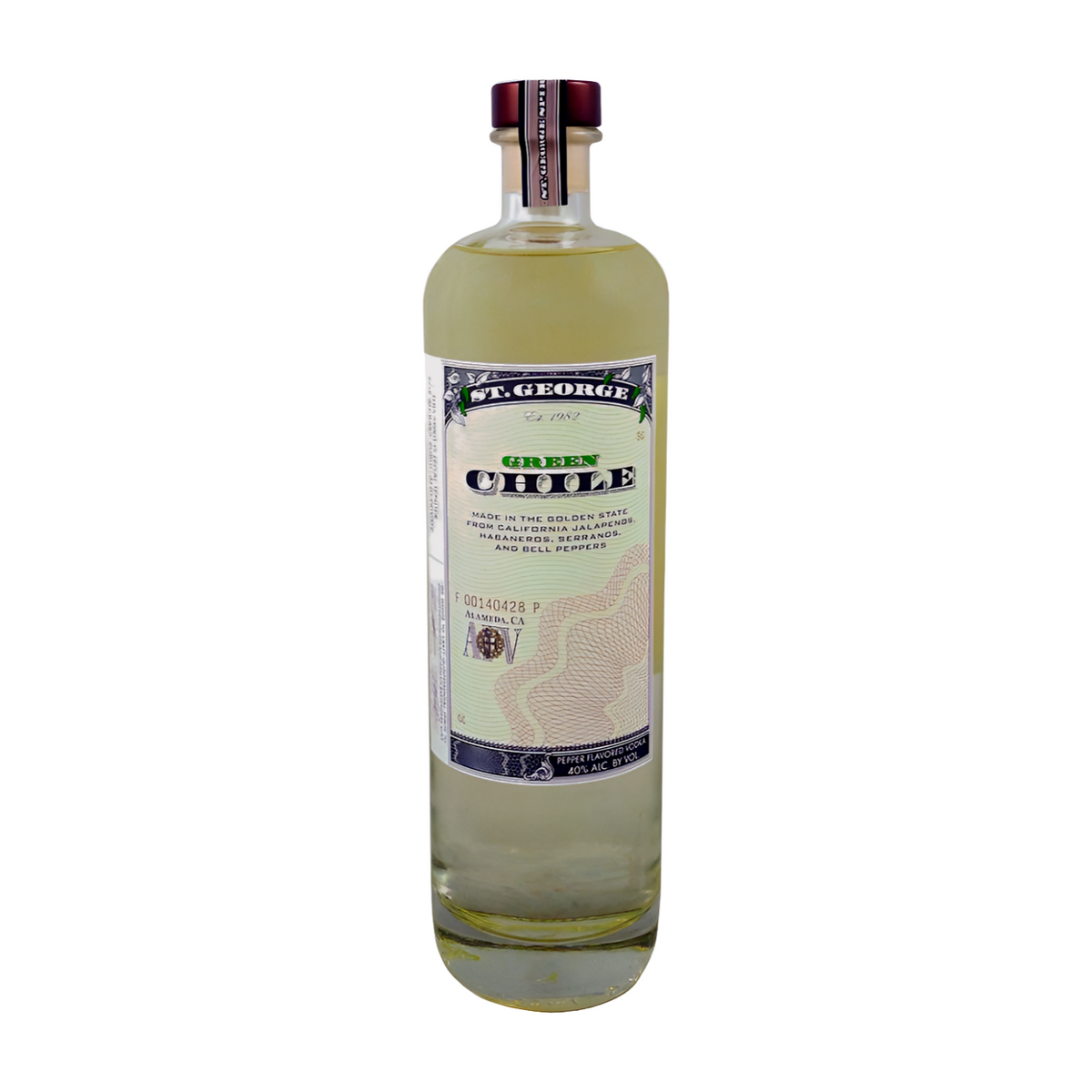 ST GEORGE GREEN CHILE VODKA