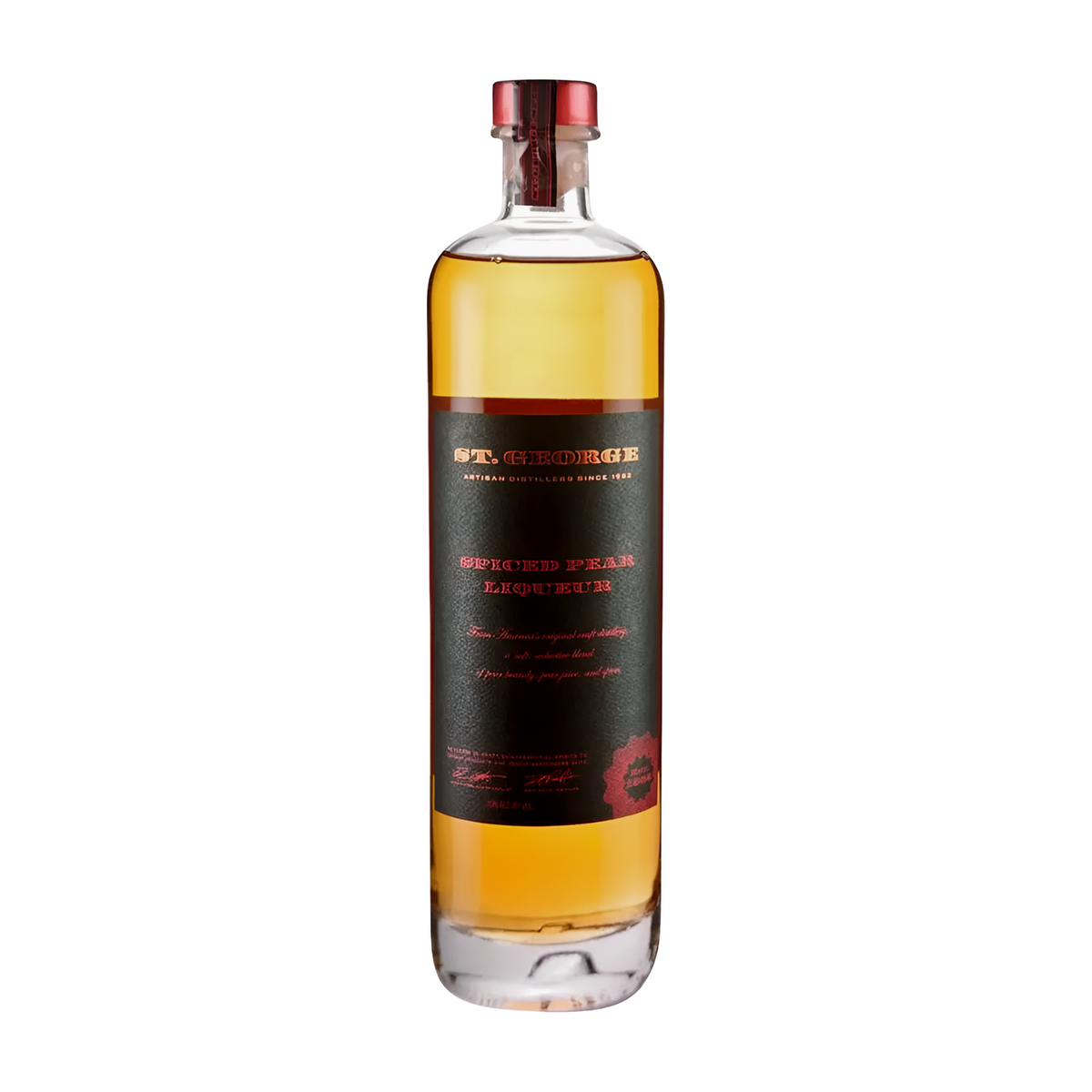 ST GEORGE SPICED PEAR LIQUEUR 750ML