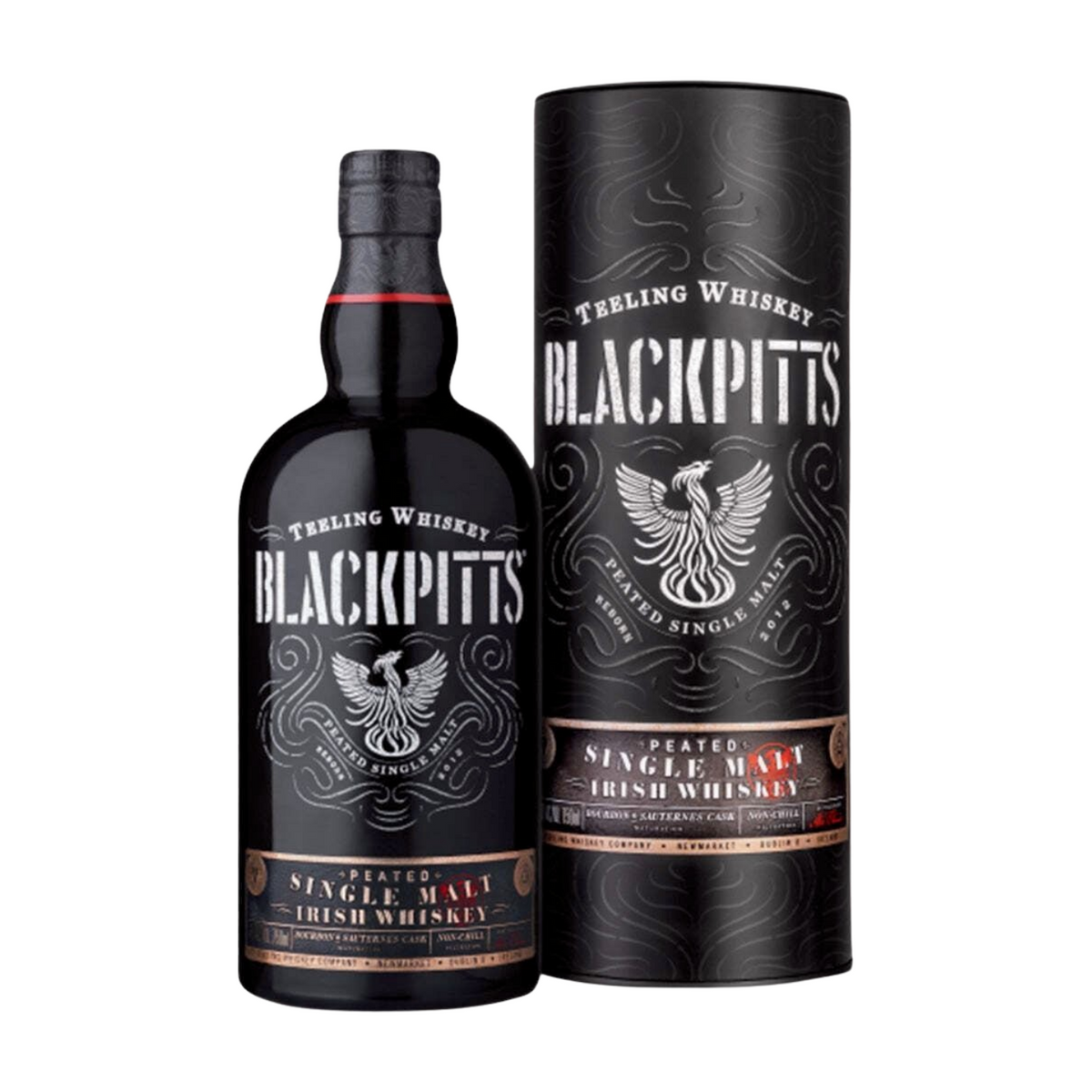 TEELING BLACKPITTS PEATED SINGLE MALT