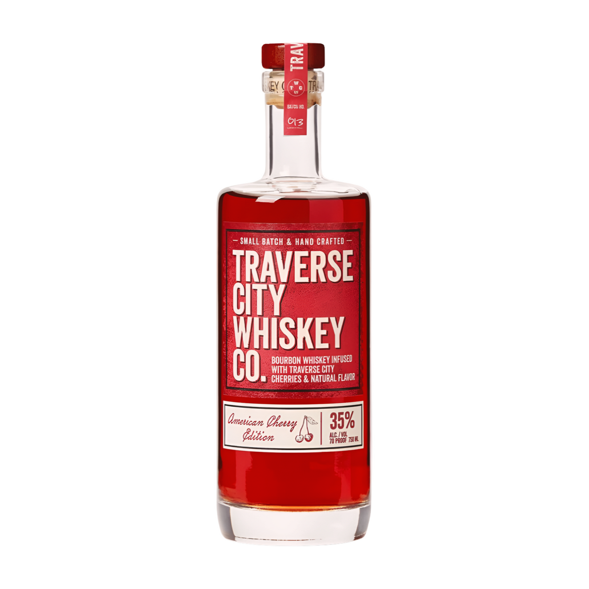 TRAVERSE CITY AMERICAN CHERRY WHISKEY 750ML