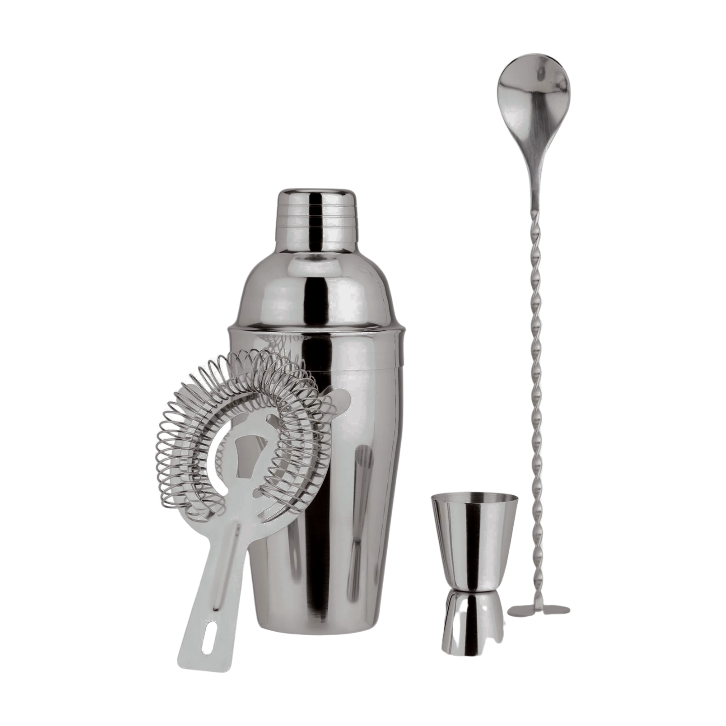 True Brands Stainless Steel Barware Set