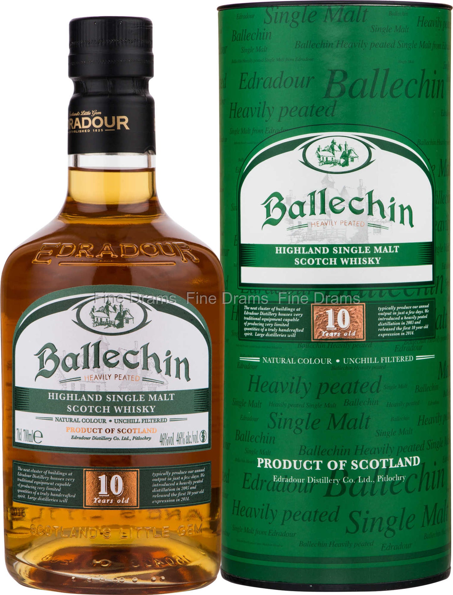 Ballechin 10yr Highland Scotch 750ml
