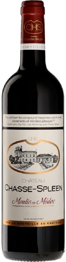 Chateau Chasse Spleen Moulis en Medoc 2019