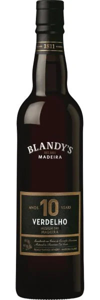 Blandy’s Verdelho 10yr Madeira (Medium Dry) 500ml