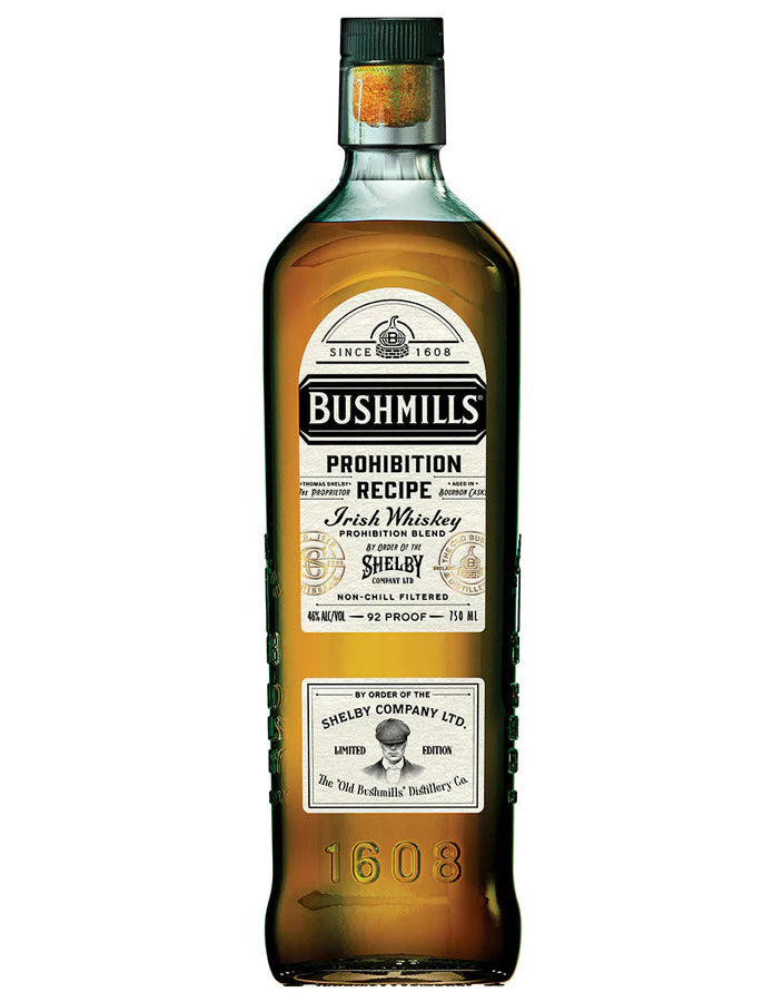 Bushmill Prohibition Recipe Irish Whiskey Peaky Blinders 750