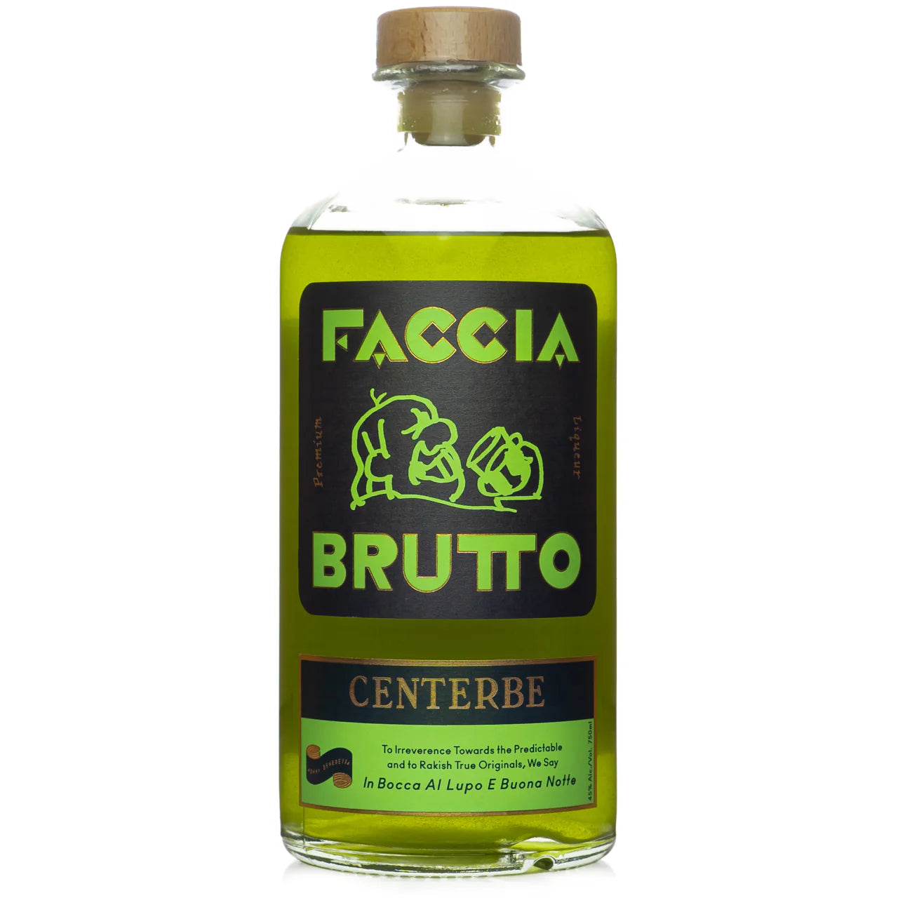 Faccia Brutto Centerbe Liqueur 750ml