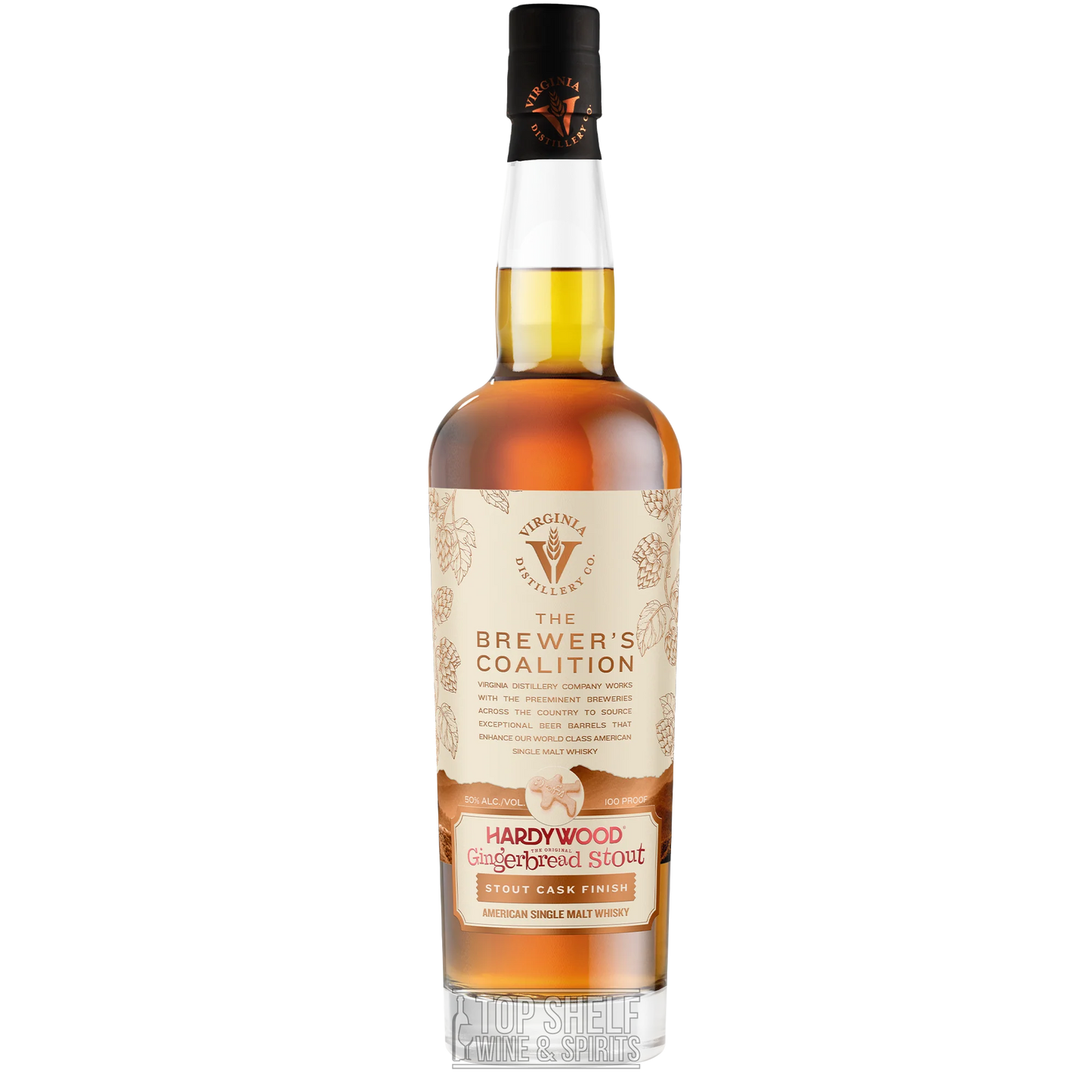 Virginia Distillery Hardywood Gingerbread Stout Cask Single Malt 750ml