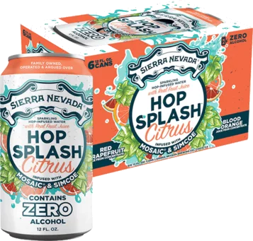 Sierra Nevada Hop Splash Citrus Non-Alcoholic 6pk Cans