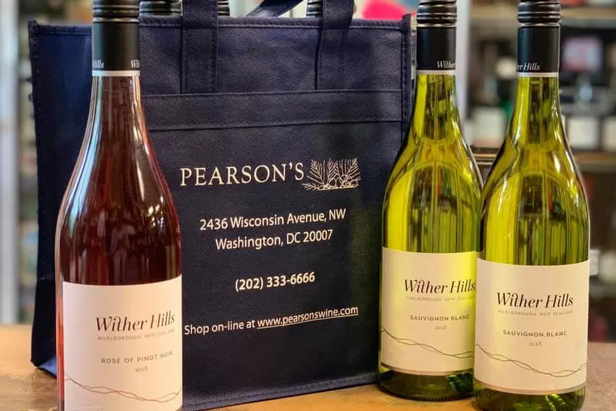 A Pearson's tote packed with bottles