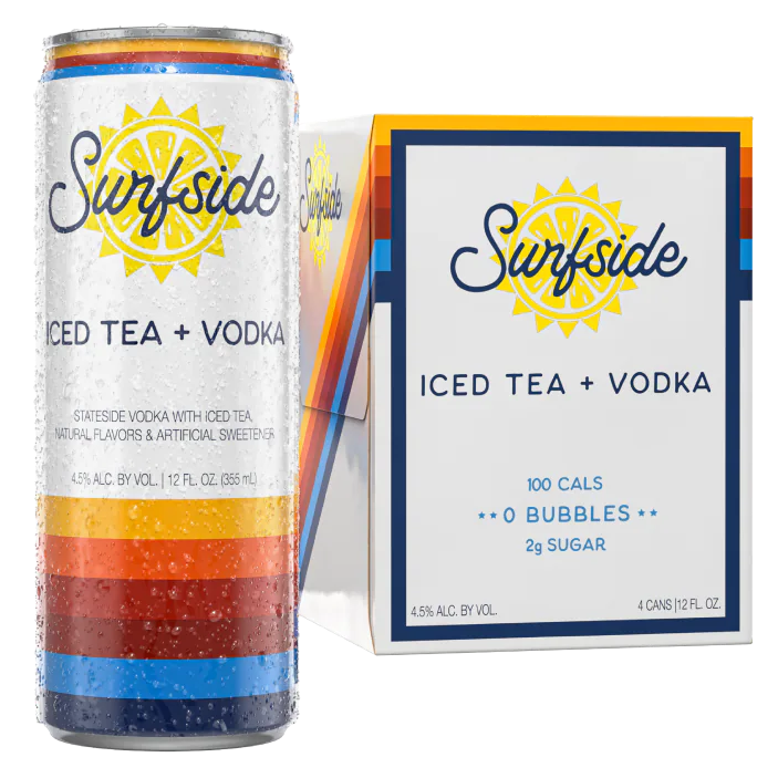Surfside Iced Tea + Vodka 4pk Cans