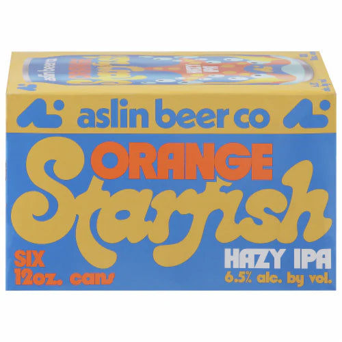 Aslin Beer Co. Orange Starfish Hazy IPA 6pk Cans