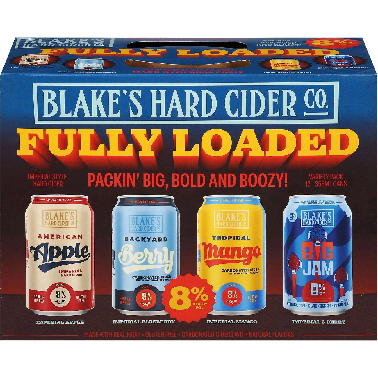 Blake's Fully Loaded Cider Variety 12pk