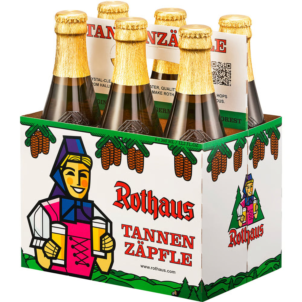 Rothaus Tannenzapf Pilsner 6pk Bottles