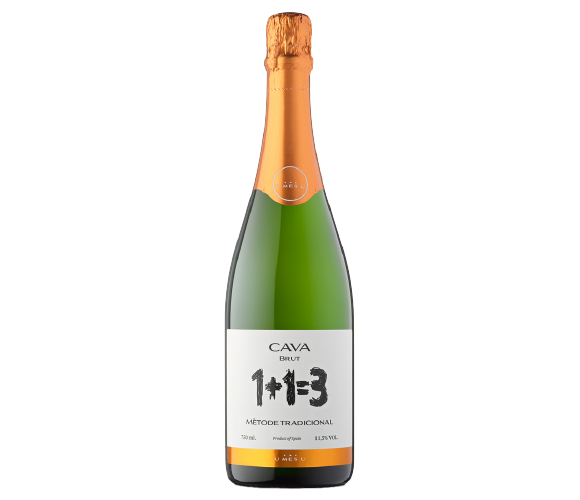 U Mes U Fan Tres 1 + 1 =3 Brut Cava 1.5L