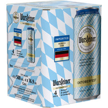 Warsteiner Oktoberfest 4pk Cans
