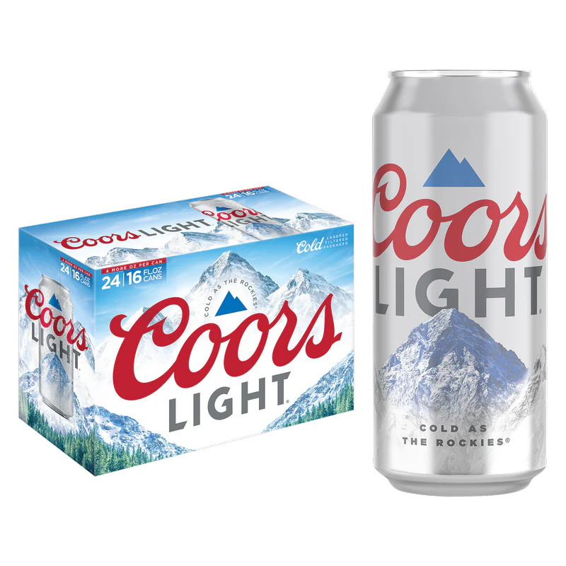 Coors Light 24pk Cans