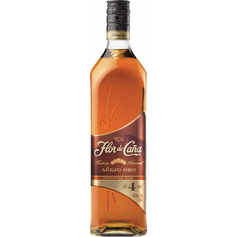 Flor de Cana 4yr Gold Rum Oro 750ml