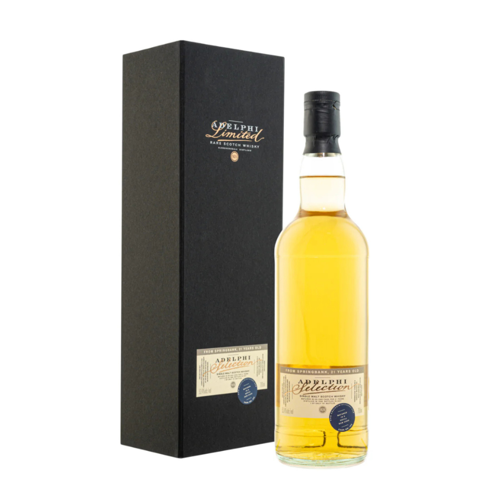 ADELPHI SPRINGBANK 21YR RUM FINISH 106PF